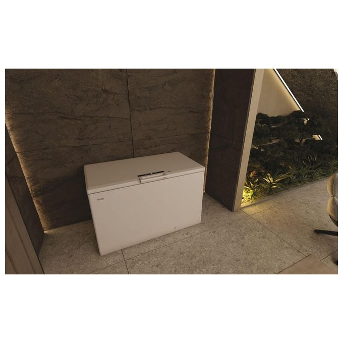 Haier HCE420E Congelatore a Pozzo Libera Installazione 418 Litri Classe Energetica E Bianco