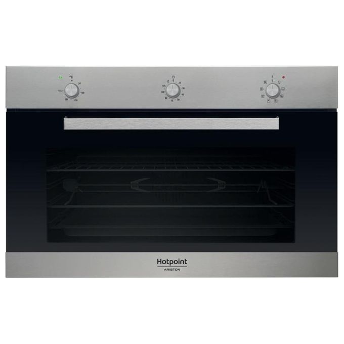 Hotpoint MS3 734 IX HA Forno elettrico Multifunzione da incasso Capacita' 100 Litri Classe energetica A 8 programmi 90 cm Inox