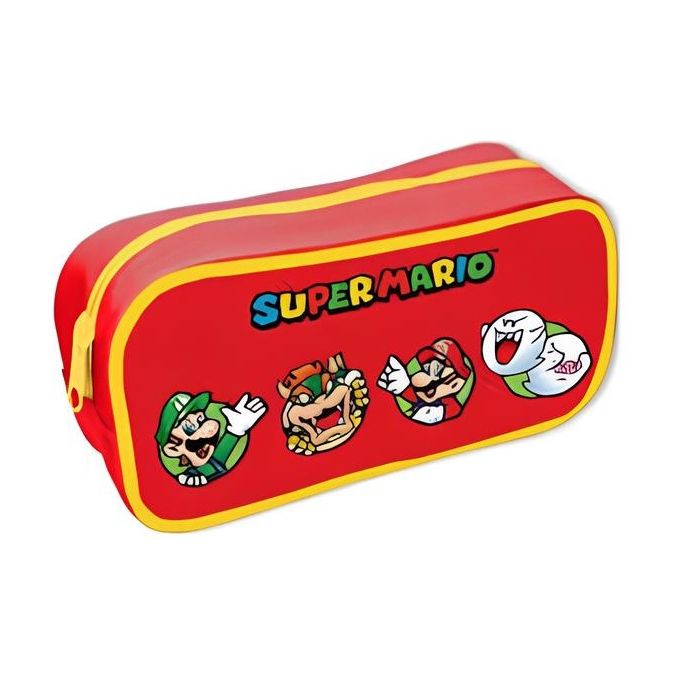 Pyramid Astuccio Super Mario Character Circles