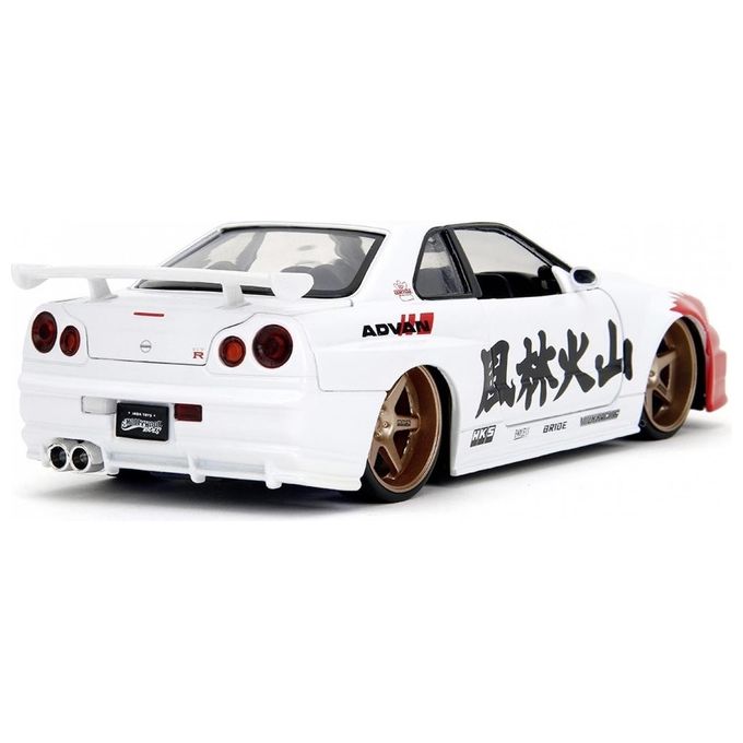 Jada Street Fighter Ryu 1:24 Nissan Skyline GTR