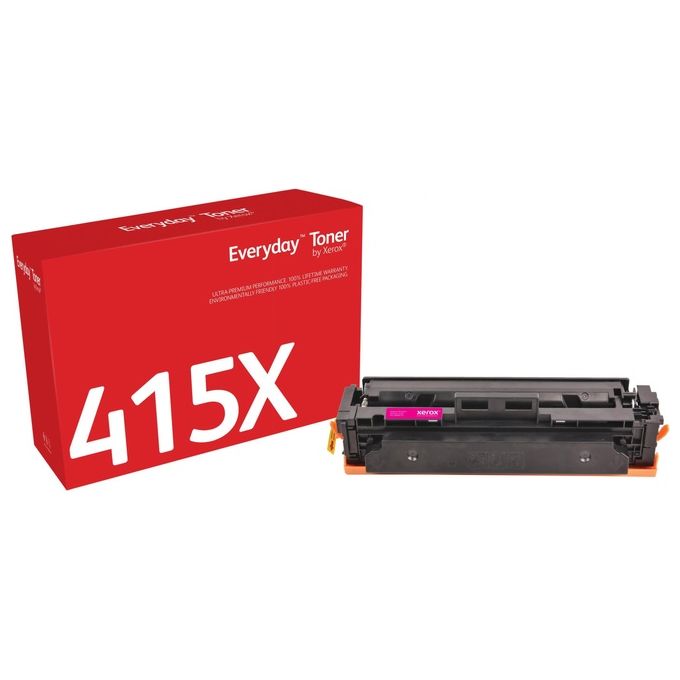 Xerox Everyday Toner Magenta ad Resa Elevata HP W2033X 6000 Pagine