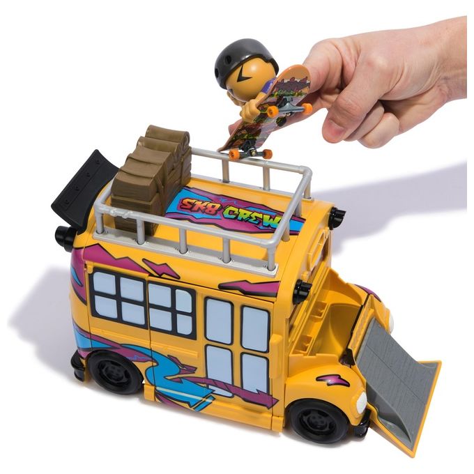 Spin Master Tech Deck Sk8 Crew 2-in-1 Transforming Ultra Bus e Storage