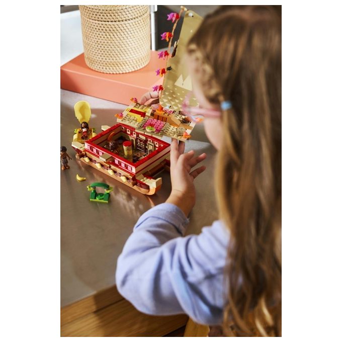 Lego Set 43270 La Canoa di Vaiana Disney Moana Avventura Creativa Gioco di Costruzione per Bambini e Collezionisti