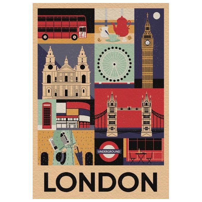 Clementoni Puzzle Style in The City London 1000 Pezzi
