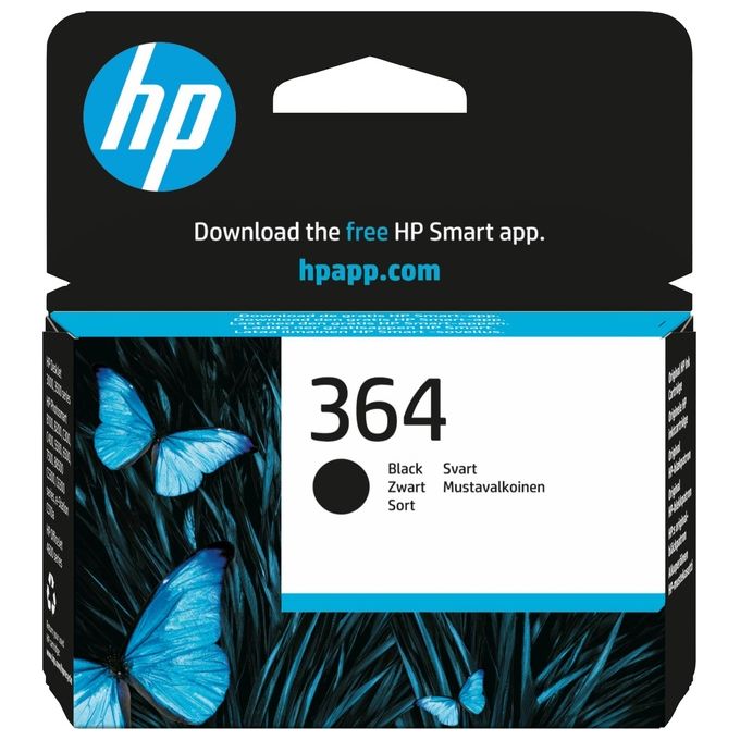 Hp Cartuccia Ink Nera N.364 Blister