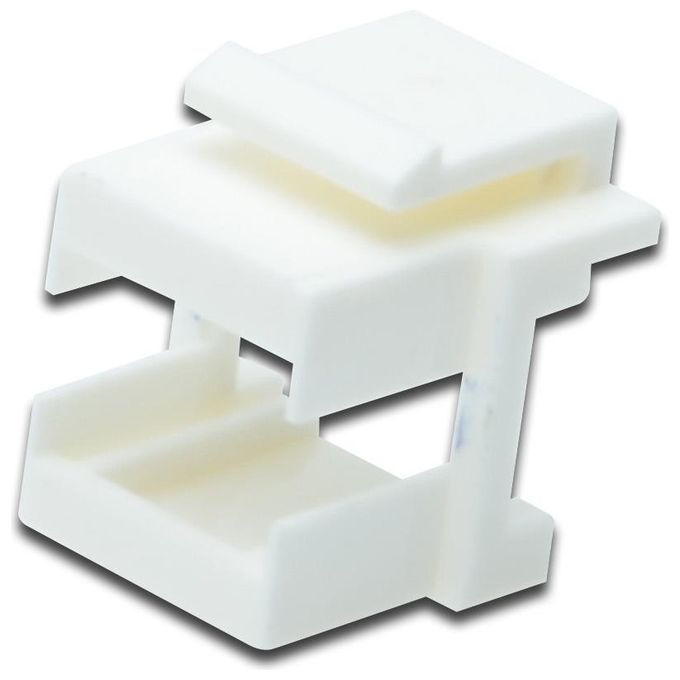 Digitus tappo chiusura colore bianco per pannelli patch vuoti o prese lc