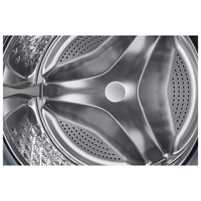 Samsung WD11DG6B85BKU3 - Lavasciuga a carica frontale 11-6 kg, 1400 rpm, Classe A (lavaggio) - D (lavaggio + asciugatura), AI Control, Ecodosatore, Vapore Igienizzante, Wi-Fi, (85x60x60 cm), Bianco
