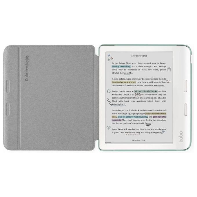 Kobo Basic Sleepcover case Libra Colour Libra Colour Garden Green