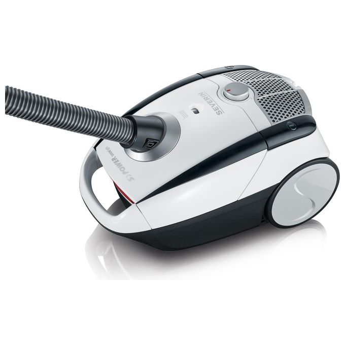 Severin 7035 Aspirapolvere con Sacco A Grigio-Bianco
