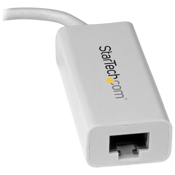 Startech adattatore di rete usb-c a rj45 gigabit ethernet - usb 3.1 gen 1 - (5 gbps) - bianco