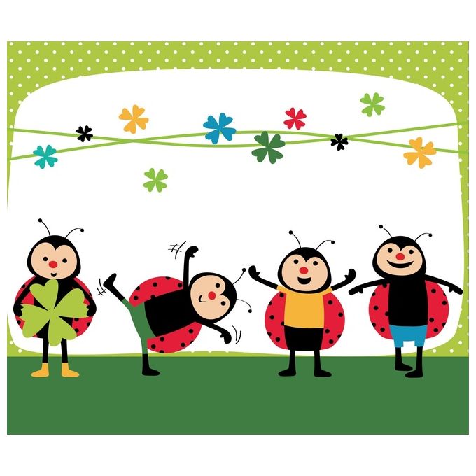 Daiber Coccinella 13x18cm Cartelle Portafoto Bambini 25 Pezzi