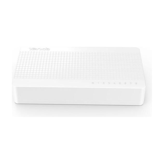 Tenda S108 MINI Switch 8 Porte 10-100Mbit-s Bianco