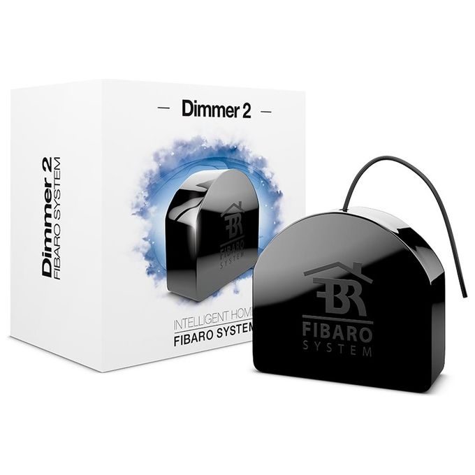 Fibaro Modulo Dimmer2 250W Z-Wave per Regolazione Luci Dimmerabili