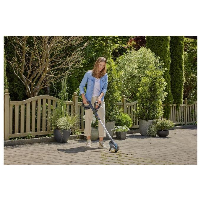 Gardena Set Spazzola per Fughe EasyWeed 1800-18V P4A Pronto a Uso