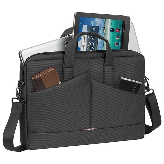 Rivacase 8731 Borsa per Notebook 15.6 Grigio