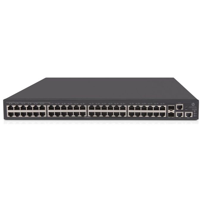 HP 1950-48G-2SFP+-2XGT-PoE+ Switch L3 gestito 48 x 10-100-1000 (PoE+) + 2 x Gigabit SFP 10 Gigabit SFP+ + 2 x 10Gb Ethernet Montabile su Rack PoE+ (370 W)
