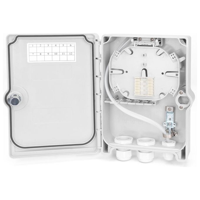 Digitus scatola di distribuzione ftth da esterno per 6 sc-dx