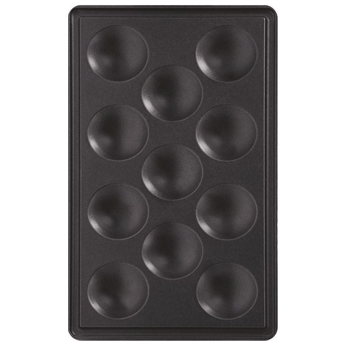 Tefal SW 854 D Snack Collection Tostapane per Waffle e Sandwich 700W Nero-Acciaio Inossidabile