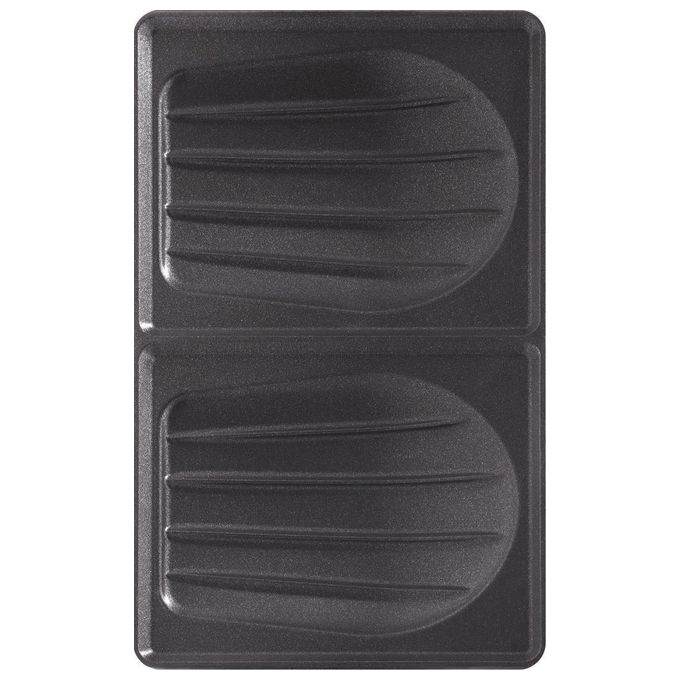 Tefal SW 854 D Snack Collection Tostapane per Waffle e Sandwich 700W Nero-Acciaio Inossidabile