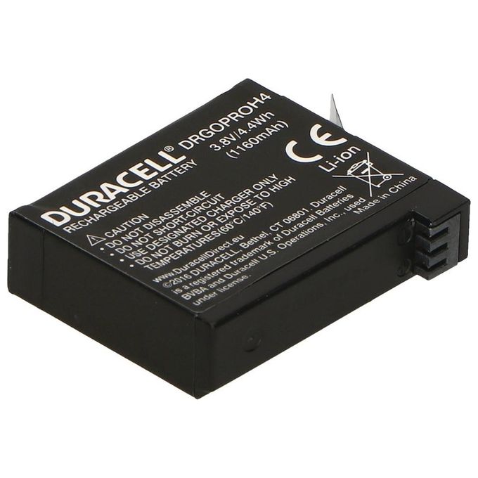Duracell Batteria Li-Ion 1160mAh per GoPro Hero 4