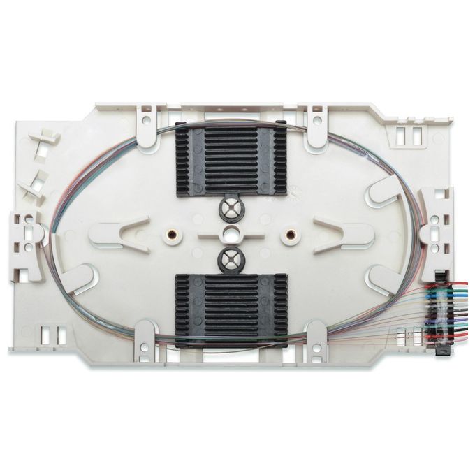 Digitus Cassetta di Giunzione Fibra Ottica con 12 Pigtail Lc Os2 Apc
