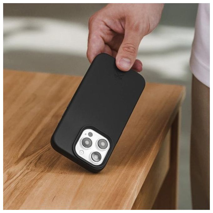 Woodcessories Bio Case MagSafe per iPhone 15 Pro Max Nero