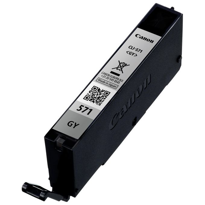 Canon Cli-571 Inchiostro Grigio Chromalife 100 . Contenuto 7 ml. Compatibile con Pixma Mg5750 Mg6850 Mg7750