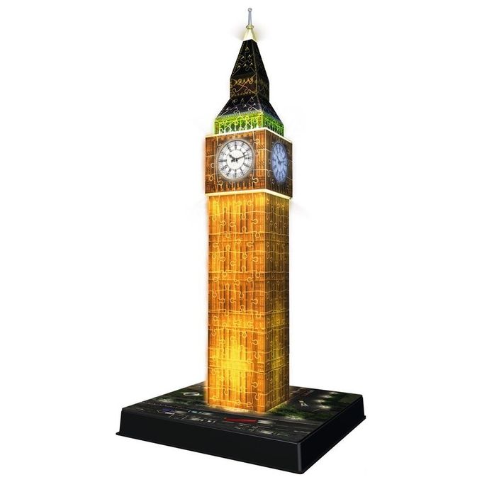 Ravensburger Puzzle 3D Building Big Ben Night Edition