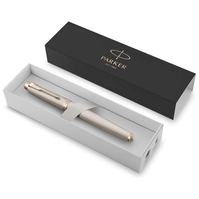 Parker Pk Im Monochrome Champagne Penna Roller F