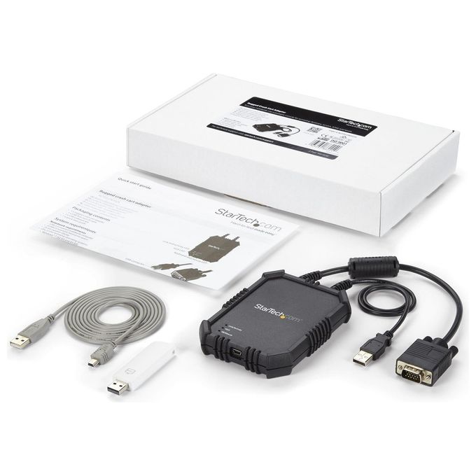 Startech.com Adattatore crash cart portatile per PC con alloggiamento antiurto - Console KVM USB con trasferimento di file e Acquisizione Video