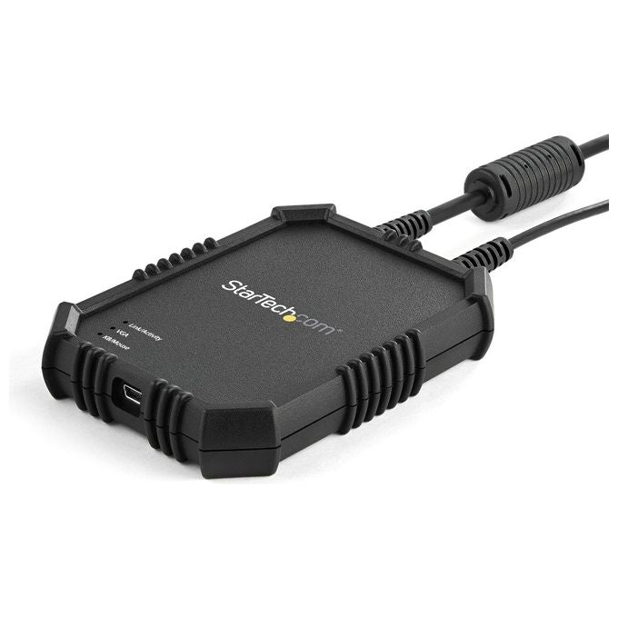 Startech.com Adattatore crash cart portatile per PC con alloggiamento antiurto - Console KVM USB con trasferimento di file e Acquisizione Video
