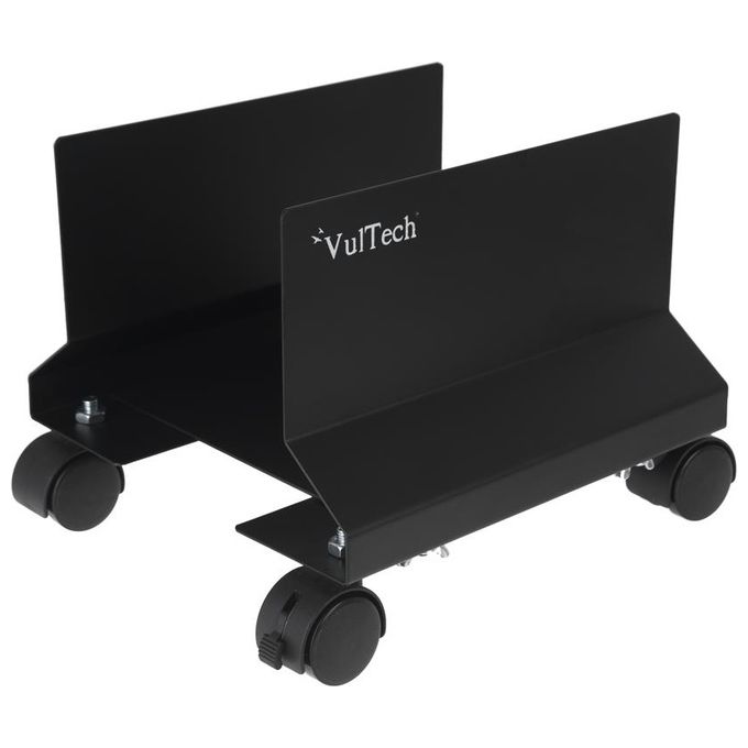 Vultech CP-01 Carrello Porta Pc In Alluminio 4 Ruote