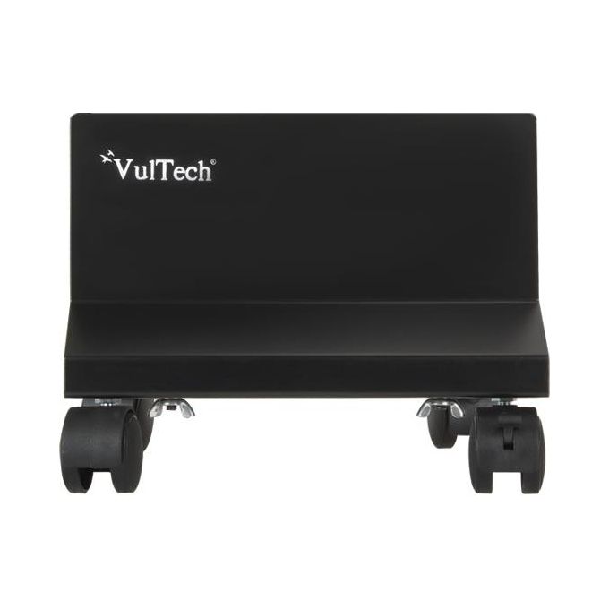 Vultech CP-01 Carrello Porta Pc In Alluminio 4 Ruote