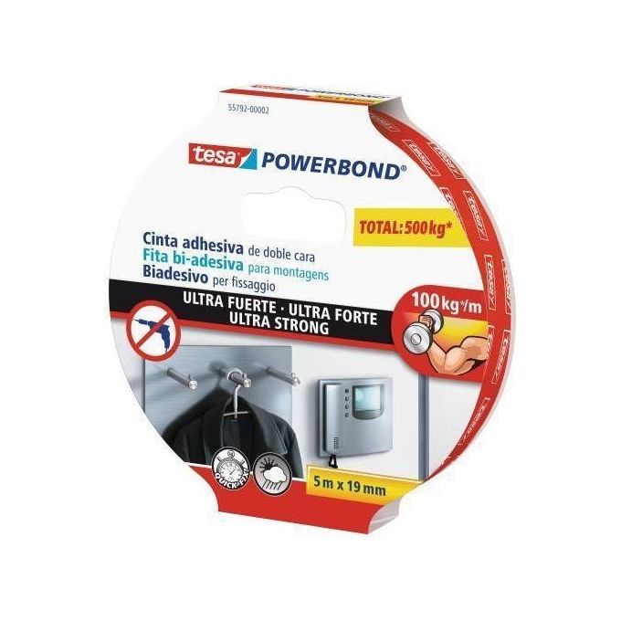 Tesa Nastro Powerbond Ultrastrong 19x5