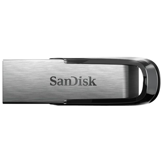 Sandisk, Ultra Flair, 128GB, Chiavetta USB, USB 3.2 Gen 1, Nero, Argento