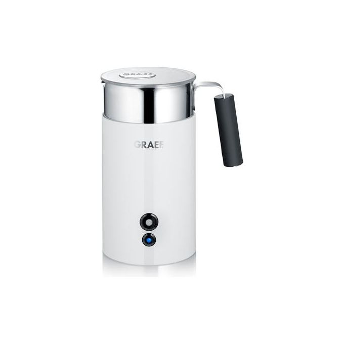 Graef MS 701 Schiumatore portatile Bianco Acciaio inossidabile