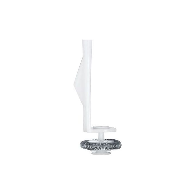 Graef MS 701 Schiumatore portatile Bianco Acciaio inossidabile