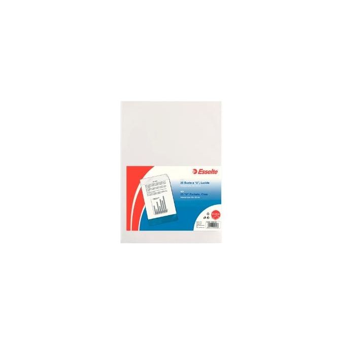 Esselte Confezione 25buste a u ppl 23x33