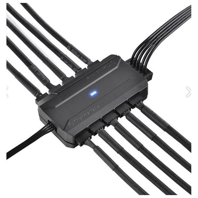 Thermaltake AC-023-AN1NAN-A1 Commander FP Hub per Ventola CPU Nero