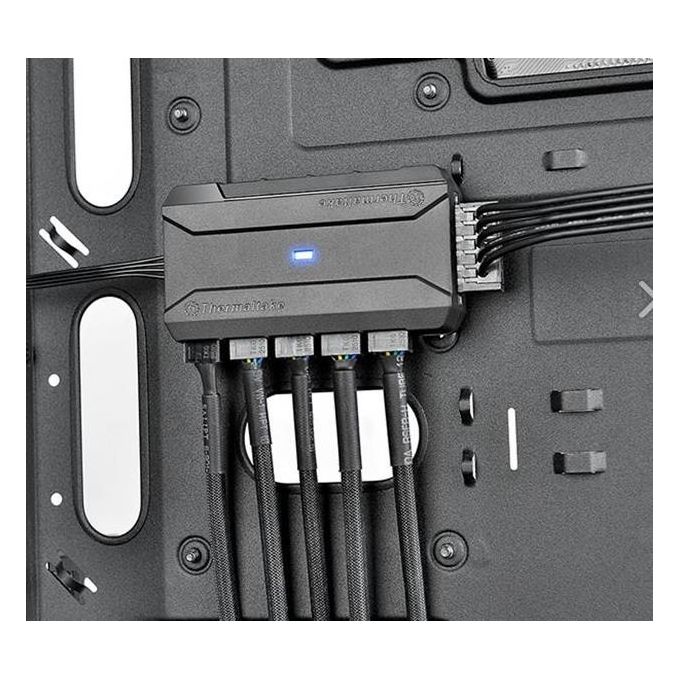 Thermaltake AC-023-AN1NAN-A1 Commander FP Hub per Ventola CPU Nero