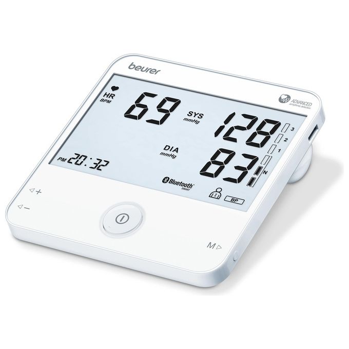 Beurer BM 95  Misuratore di Pressione da Braccio con Funzione ECG Connessione Bluetooth Rilevazione di Fibrillazioni Atriali e Ventricolari