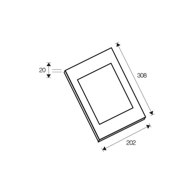 ITB OM04500 Supporto Universale per Tablet VESA 100x100 Compatibilita' 9-10.5'' Blocco Anti-manomissione colore Bianco