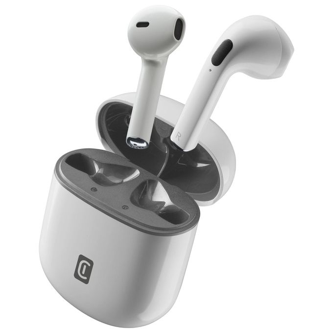 Cellular Line Auricolari TWS Bluetooth Style Color Bianco