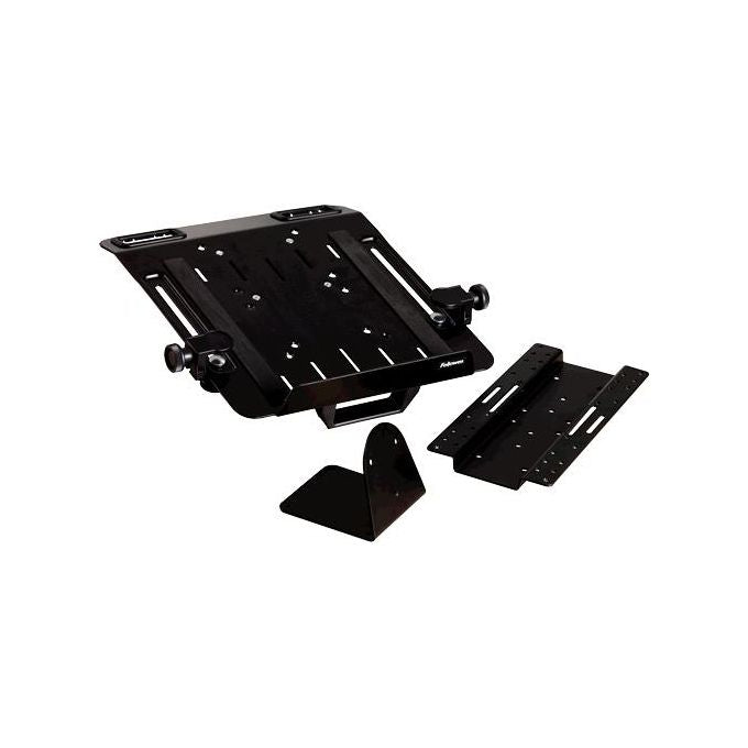 Fellowes Braccio Laptop Piattaforma Portatile Professional Series per Laptop di Spessore tra 14 a 29mm Larghezza tra 25,8 e 37,5cm Nero