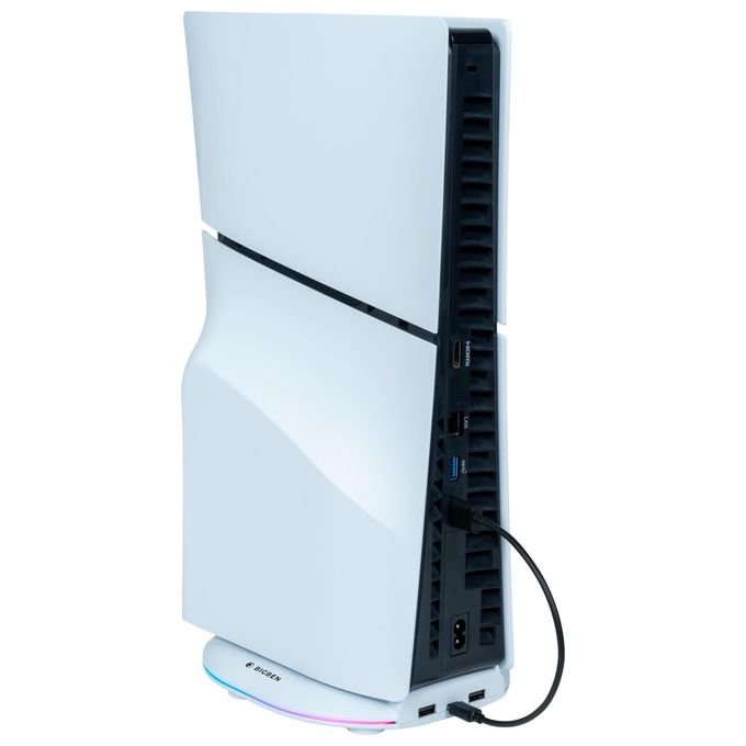 Big Ben Supporto Console Base Verticale con Hub USB per PlayStation 5