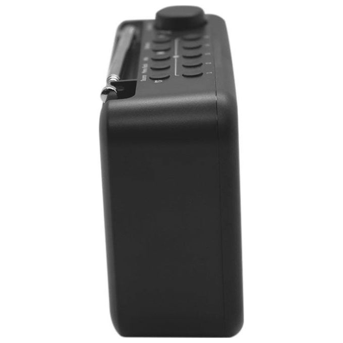 Pure Elan One2 Radio Portatile DAB-FM con Bluetooth 5.1 Nero Carbone