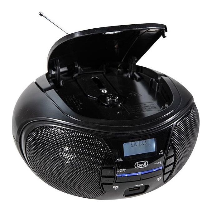 Trevi CMP 581 DAB Stereo Portatile con Radio DAB Usb Cd Mp3