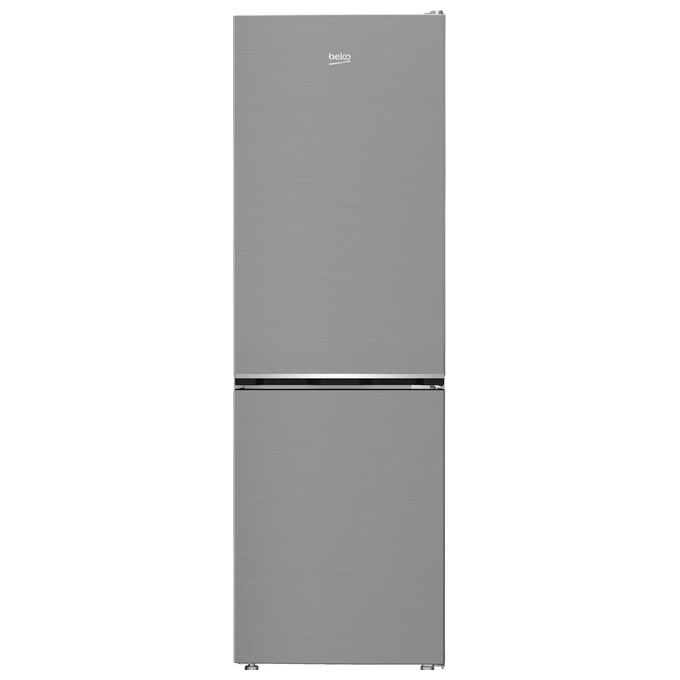 BEKO B1RCNE364XB Frigorifero combinato 316 L 1865 cm Classe E 37 dB Total No Frost MultiAirflow modalita' Eco e Vacanza Metal Look