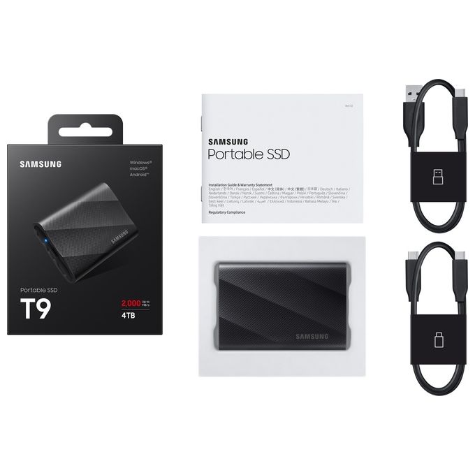 Samsung Portable Ssd T9 USB 3.2 1Tb
