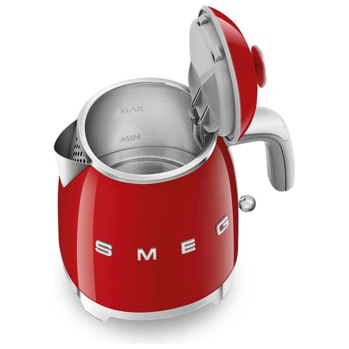Smeg KLF05RDEU Bollitore 0.8 Litri Stile Rosso 50's Style